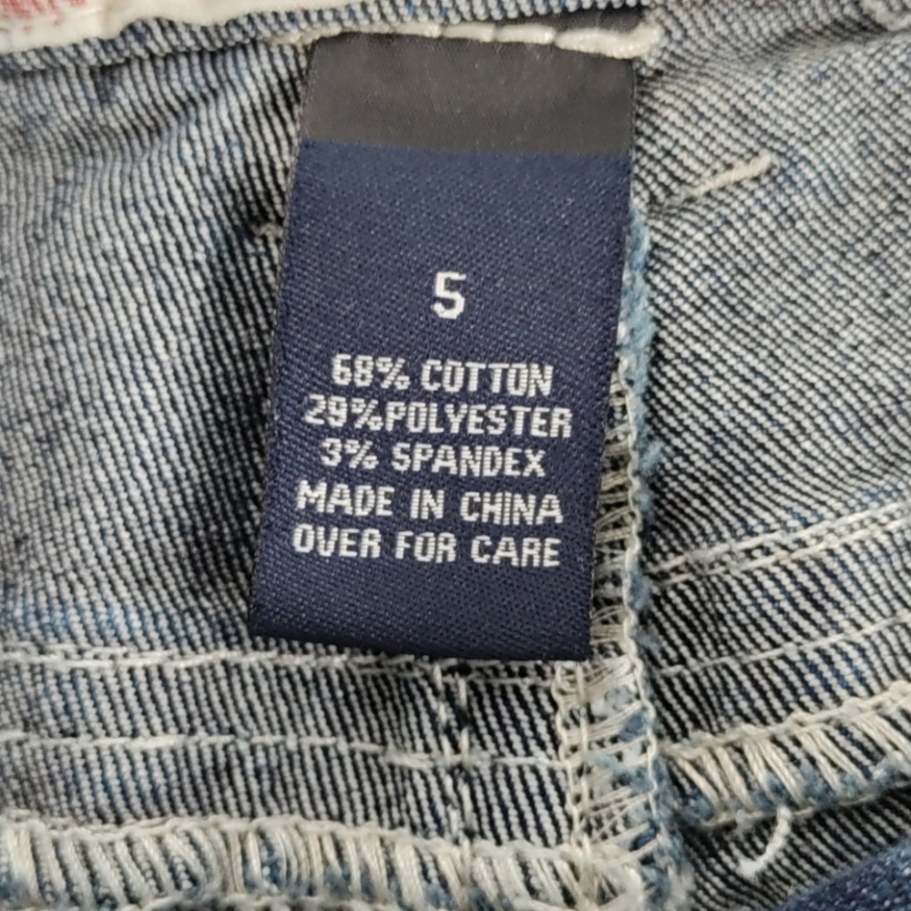 Amethyst Jeans Dark Blue Denim Jean Shorts - Picture 10 of 11